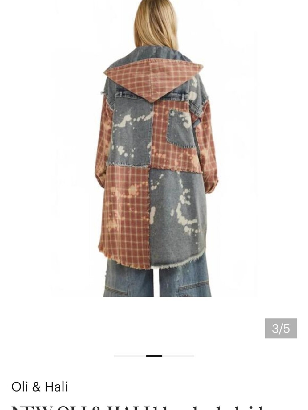 Patchwork Denim Jacket - Picture 4 of 5
